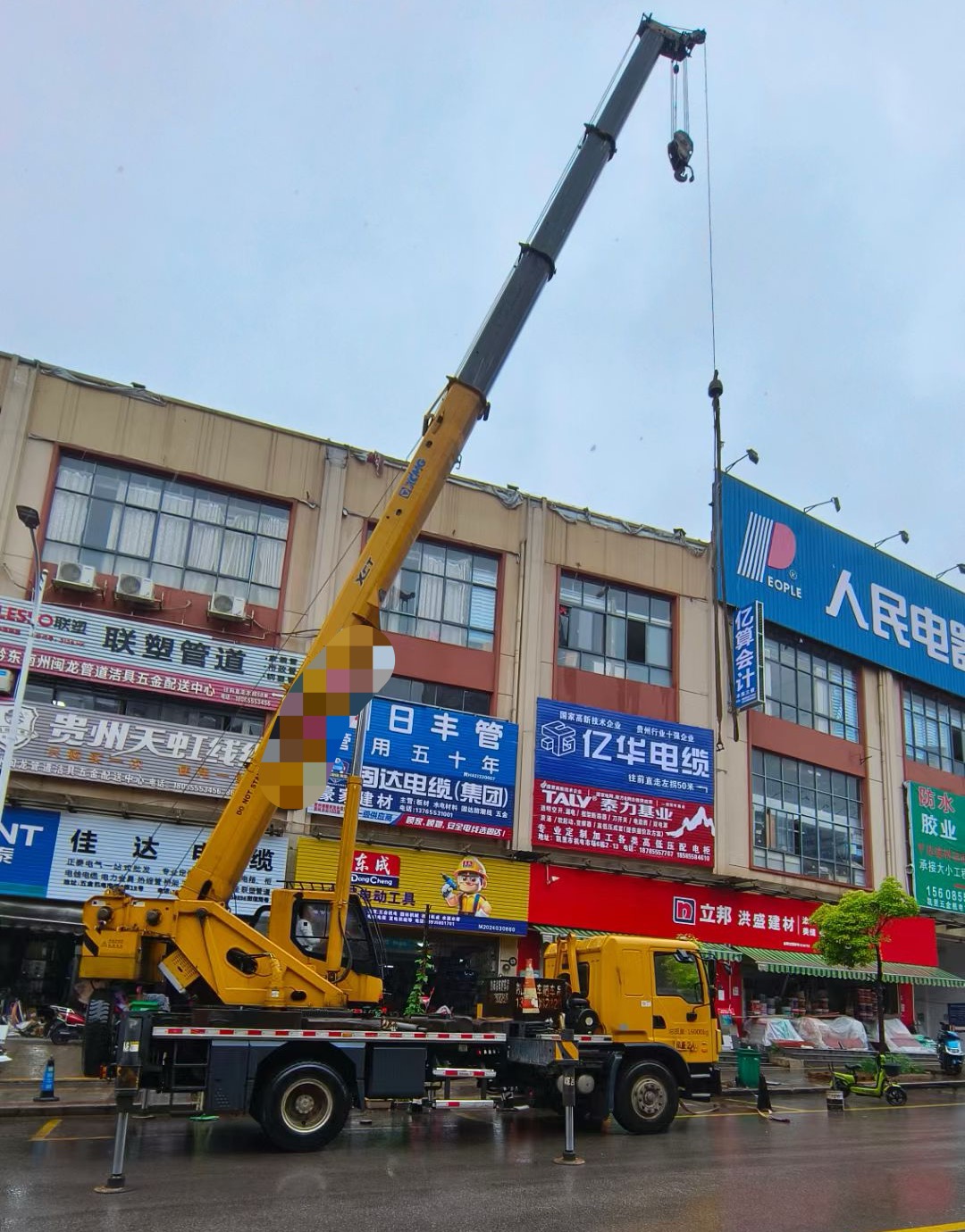 雷州市吊车吊机租赁桥梁吊装